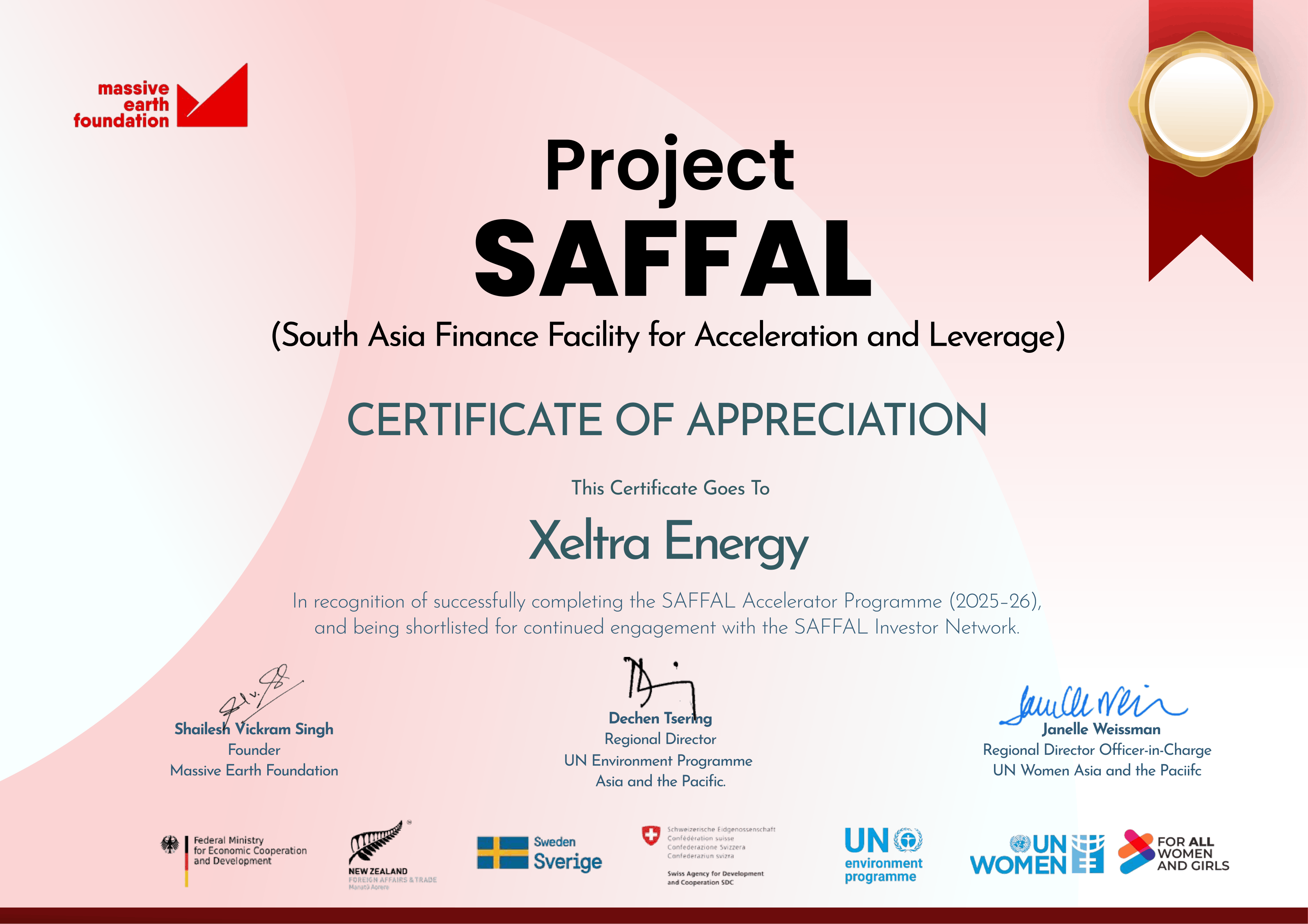 Project SAFFAL Accelerator Programme